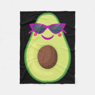 Avocado Costume Funny Halloween For Women Guacamol Fleece Blanket