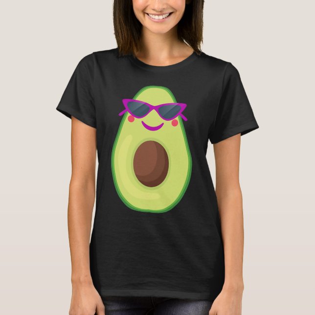Avocado Costume Funny Halloween For Women Guacamol T-Shirt (Front)