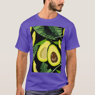 Avocado Custom Floral T-Shirt