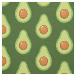 Avocado Cute Vegetables Food Fabric