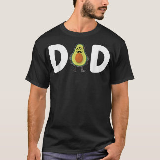 Avocado Dad Guacamole Dad Vegan Dad Avocado Father T-Shirt