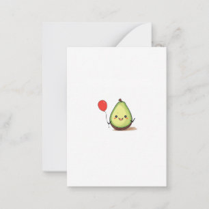 Avocado design, avocado theme card