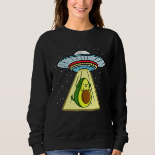 Avocado Dog Ufo Abduction Sweatshirt