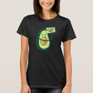 Avocado Eat More Salsa Vegan Food Kids Women T-Shirt