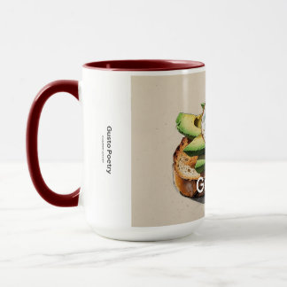 Avocado & Egg Toast Gusto Poetry Mug