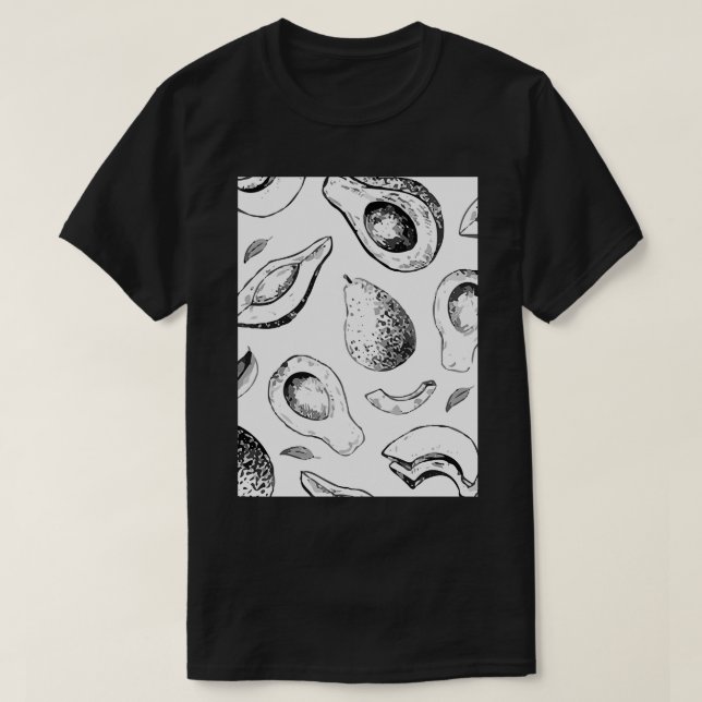 Avocado Exotic Splendid Wild T-Shirt (Design Front)