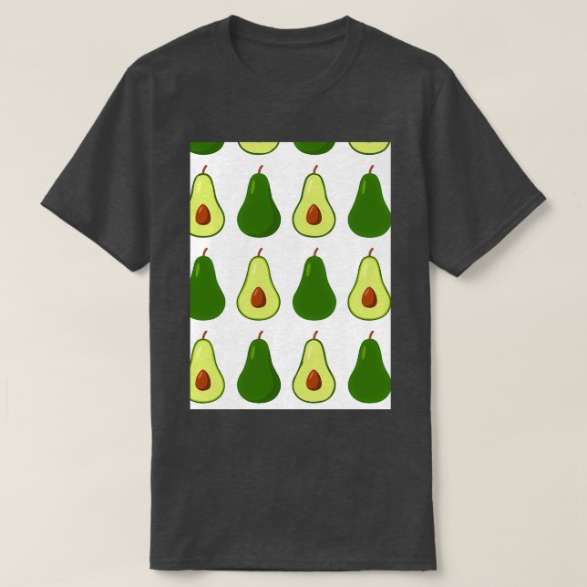 Avocado Exotic Tropical Design Classic TShirt (Design Front)