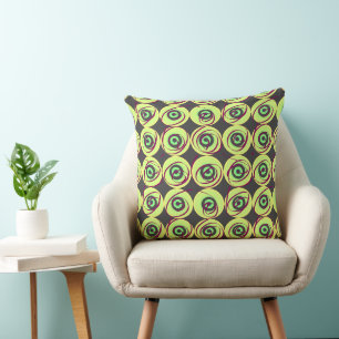 Avocado Film Reels Cushion