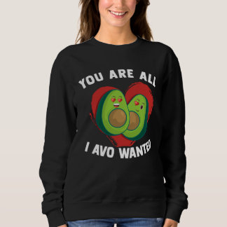 Avocado  Fitness Vegan Salad Lifestyle Sweatshirt