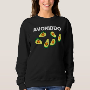 Avocado For Kids Boys Pear Guac Avocados Mexican F Sweatshirt