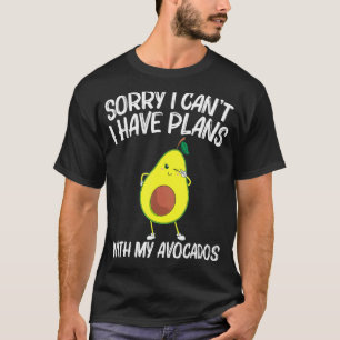Avocado For Men Women Healthy Dessert Fruit Food T-Shirt