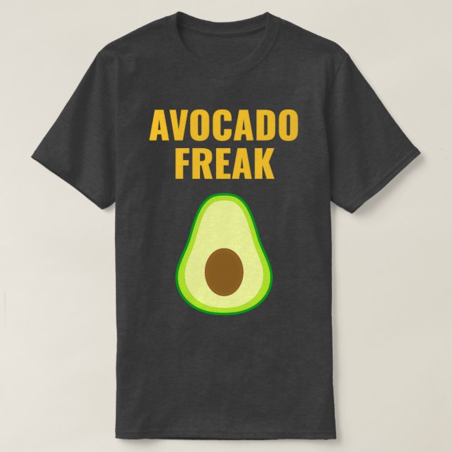 Avocado Freak T-Shirt (Design Front)