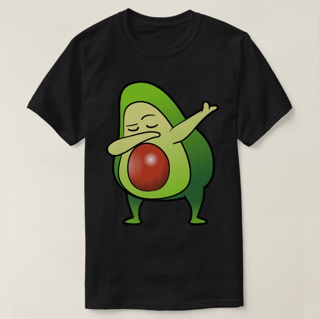 Avocado Fruit Dabbing Dab Dancing52  T-Shirt (Design Front)