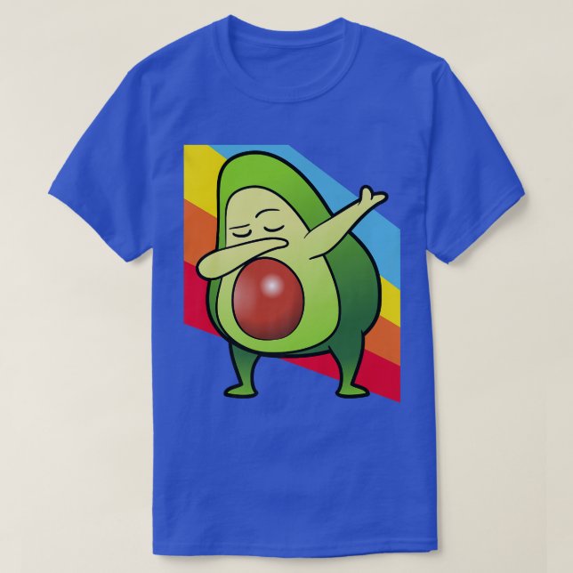 Avocado Fruit Dabbing Dab Dancing T-Shirt (Design Front)