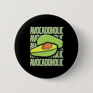 Avocado Fruit Food 6 Cm Round Badge
