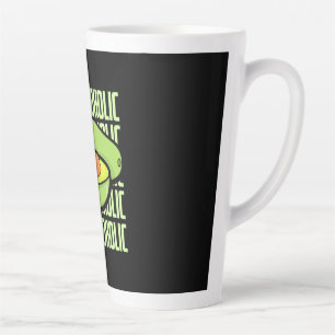 Avocado Fruit Food Latte Mug