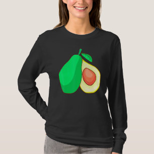 Avocado Fruit Food Vegan Vegetarian T-Shirt
