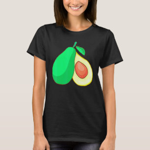 Avocado Fruit Food Vegan Vegetarian T-Shirt