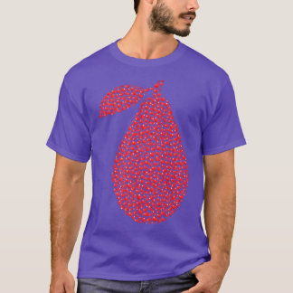 Avocado Fruit Lover Heart Shape Avocado Valentine' T-Shirt