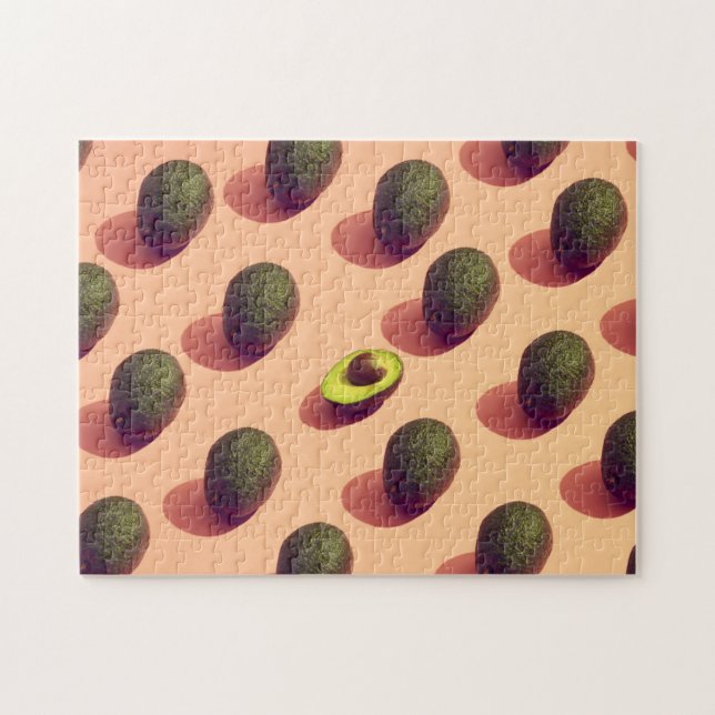 Avocado Fruit Potrait Jigsaw Puzzle (Horizontal)
