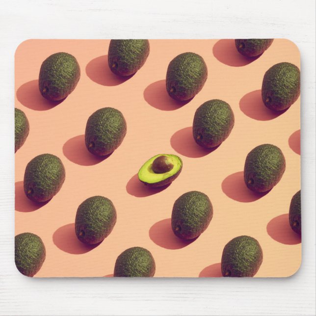 Avocado Fruit Potrait Mouse Pad (Front)