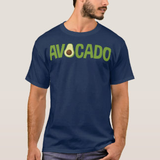 Avocado Fun Typography Saying Tee for Vegans