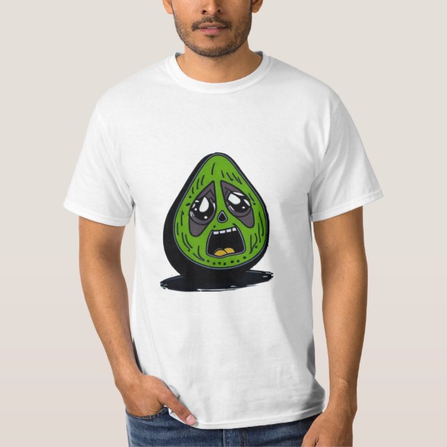 Avocado funny face T-Shirt (Front)
