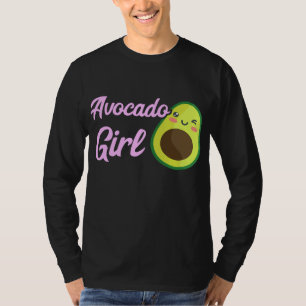 Avocado Girl Avocado Fruit Lover Guacamole Healthy T-Shirt