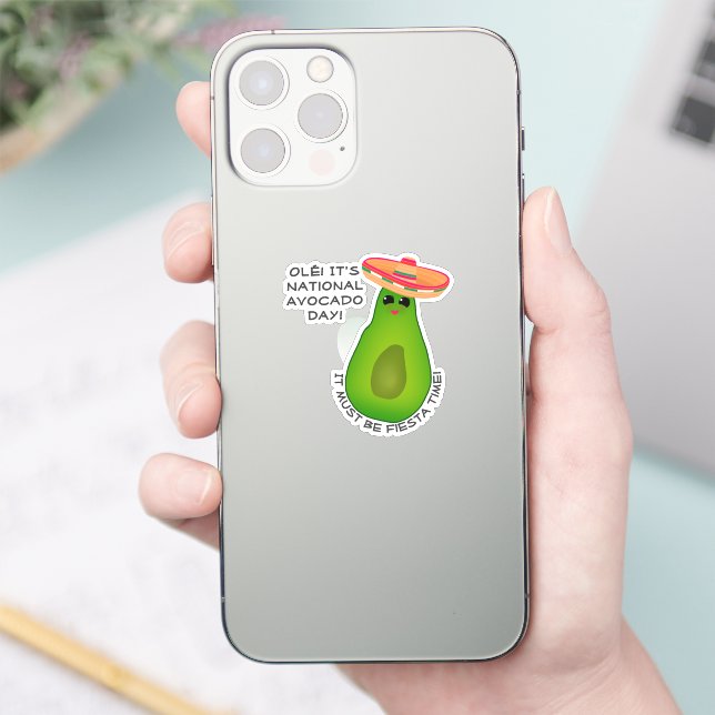 Avocado Girl With Sombrero (Phone)