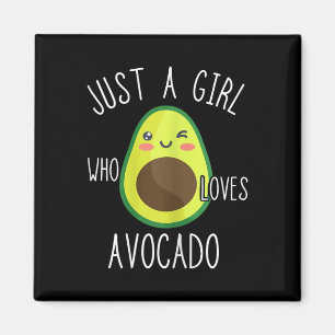 Avocado Girls Sweet Avocado Fruit Lovers Summer Fr Magnet