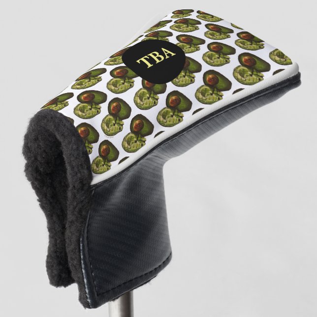 Avocado Golf Putter Cover (3/4 Front)