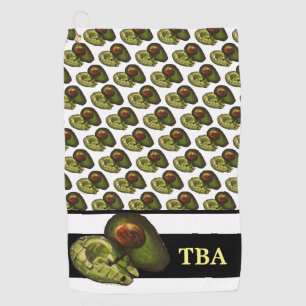 Avocado Golf Towel