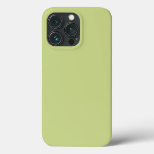 Avocado green elegant iPhone 13 pro case