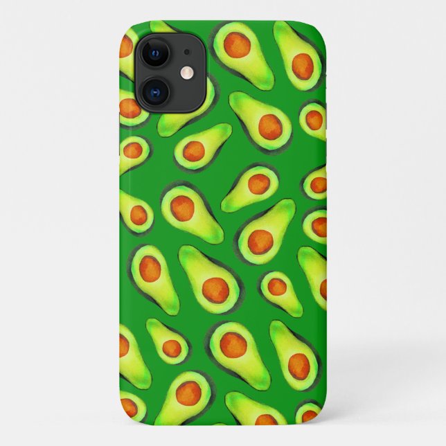 Avocado green health fruit foodie Case-Mate iPhone case (Back)