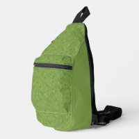 avocado green, moss green and cucumber polka dots