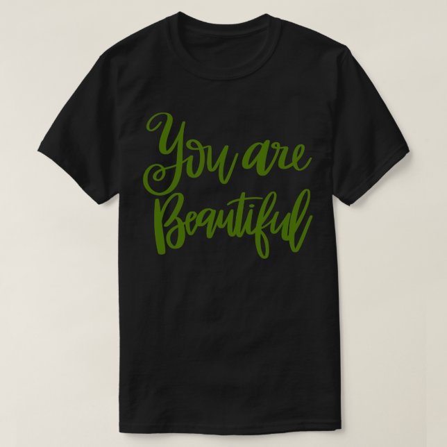 Avocado green Plain colour T-Shirt (Design Front)