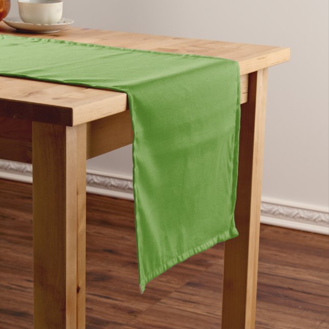 Avocado Green Short Table Runner (In Situ)