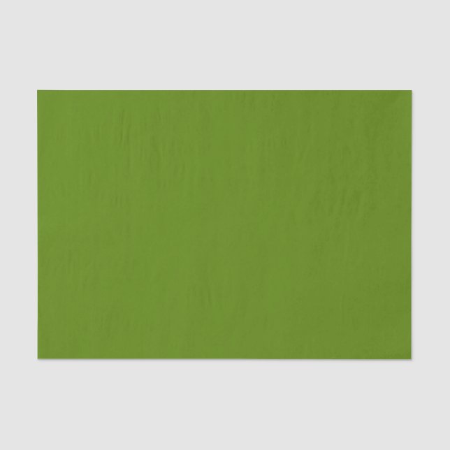 Avocado Green Tissue Paper (Front)