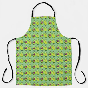 Avocado Green Vegan Foodie Vegeterian Foodie Apron