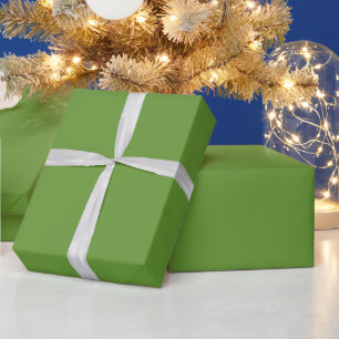 Avocado Green Wrapping Paper