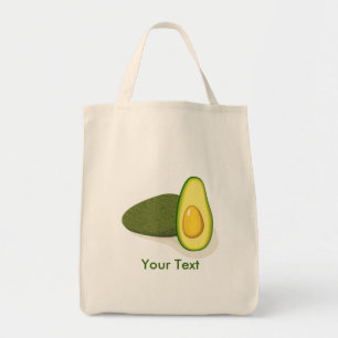 Avocado Grocery Tote Bag