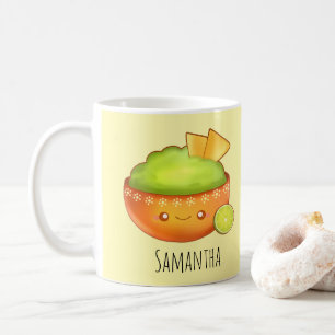 Avocado Guacamole And Tortilla Chips Coffee Mug