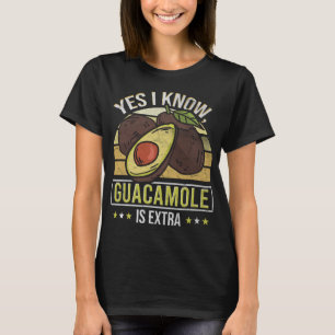Avocado Guacamole Vegan Food Fruit Vegetarian Avoc T-Shirt