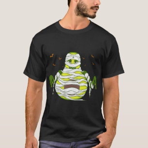 Avocado Halloween Mummy Funny Fruit Graphic T-Shirt