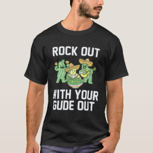 Avocado Healthy Fruit Guacamole Vegetarian Vegan T-Shirt