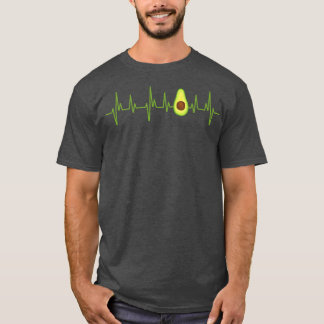 Avocado Heartbeat Avocado For Men And Women 58 T-Shirt