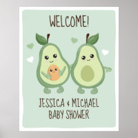 Avocado Holy Guacamole Baby Shower