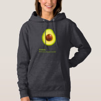 Avocado hoodie for woman