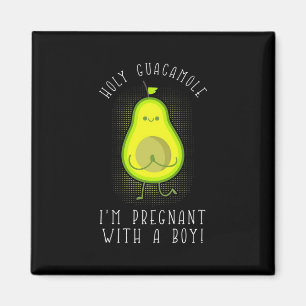 Avocado I Am Pregnant With A Boy Magnet