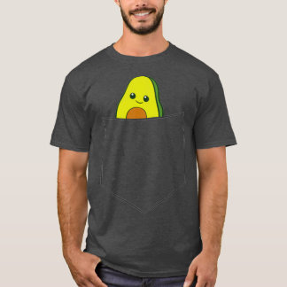 Avocado In The Pocket Vegan Food Avocado In Pocket T-Shirt